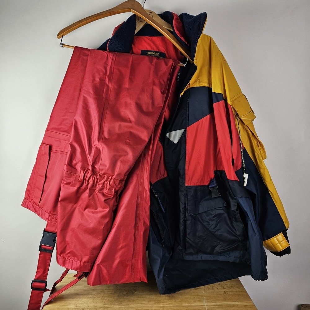 Splashdown Ocean 2000 Mens Sailing Yachting‎ Jacket Coat & Overall Pants Medium
